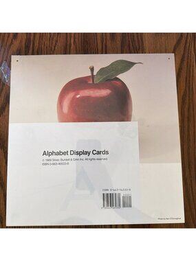 Alphabet Display Cards By Silver, Burdett & Ginn Inc. 1989 NEW
